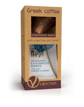 EXPORT PACKAGE – GREEK TRADITIONAL COFFEE & ‘BRIKI’ BOILING POT